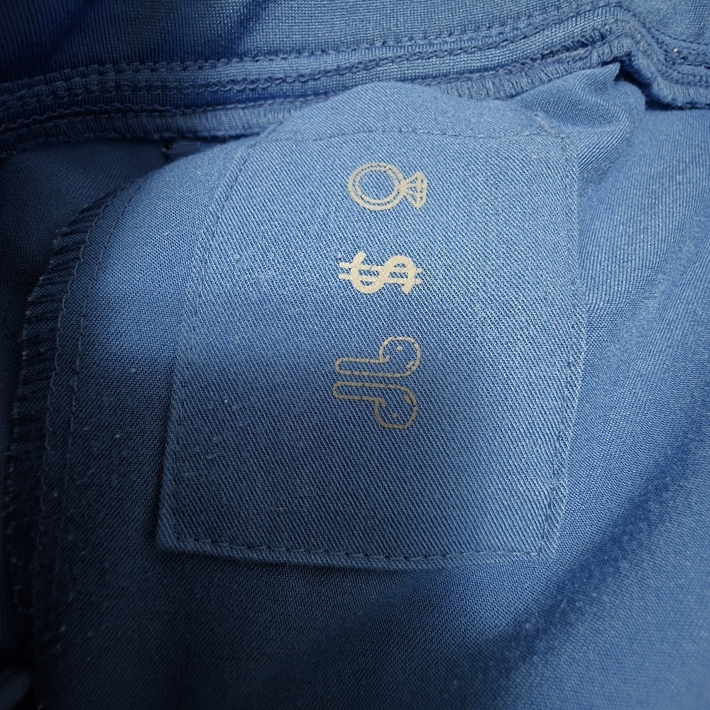Figs Uman Relaxed Royal Blue Jogger Scrub Pants Womens XS/P - Picture 9 of 11